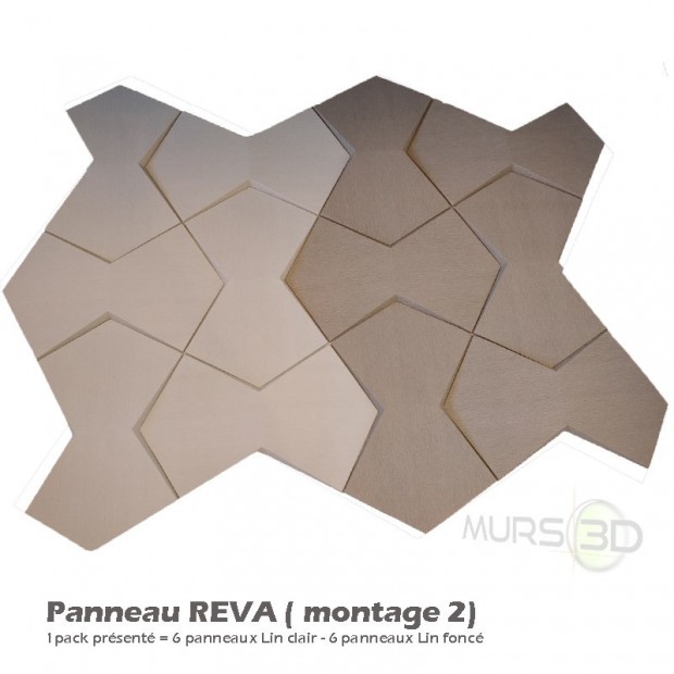 Revêtement mural 3d Reva